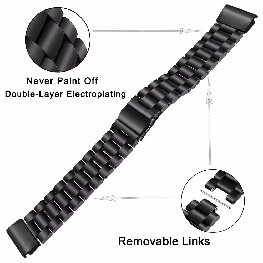 22 مللي متر 26 مللي متر سريعة تناسب حزام معدني ل Garmin Fenix 8 47 مللي متر/Fenix E/Fenix 6 Pro/6/7/7 Pro/5 Plus ساعة ذكية سوار فولاذي غير قابل للصدأ