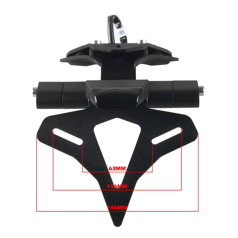 High Quality Motorcycle Rear Tail License Plate Holder For Aprilia RS660 Tuono 660 2021-2024 RS457 Steel Fender Eliminator Kit