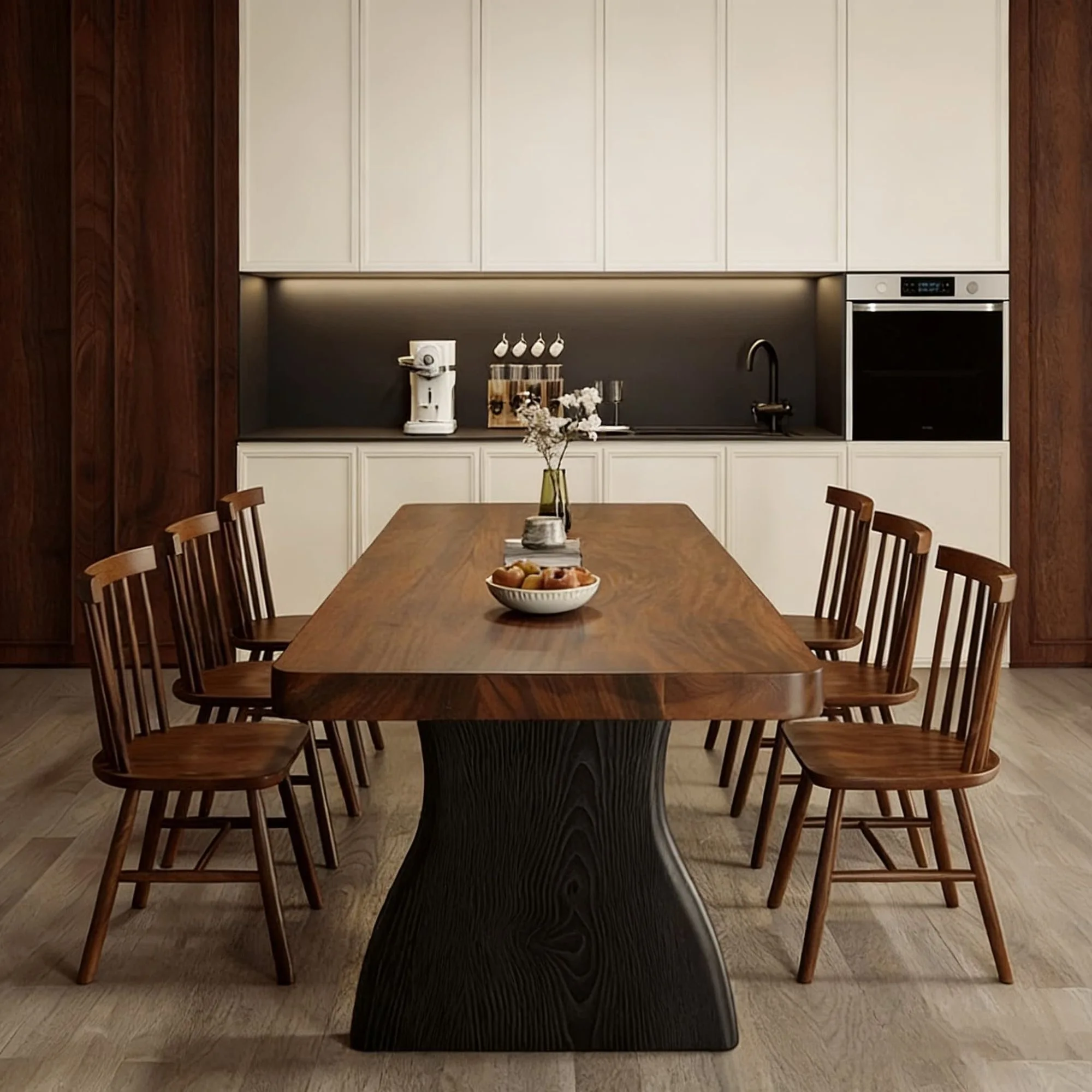 Wholesale High-Quality Solid Wood Dining Tables For Living Room And Restaurant