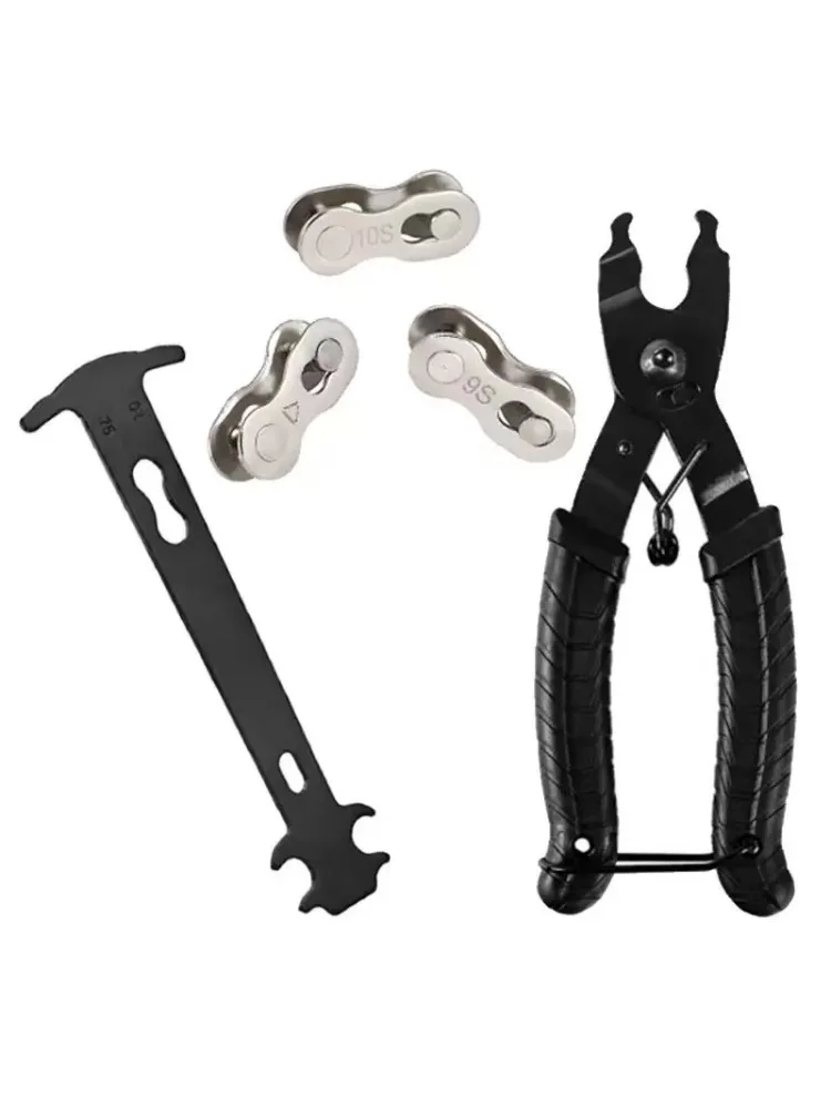 AliExpress 1set Bicycle Chain Removal Tool Chain Cutter Pliers with Ruler Quick Release Magic Buckle Link Remover Bike Repair Tool
