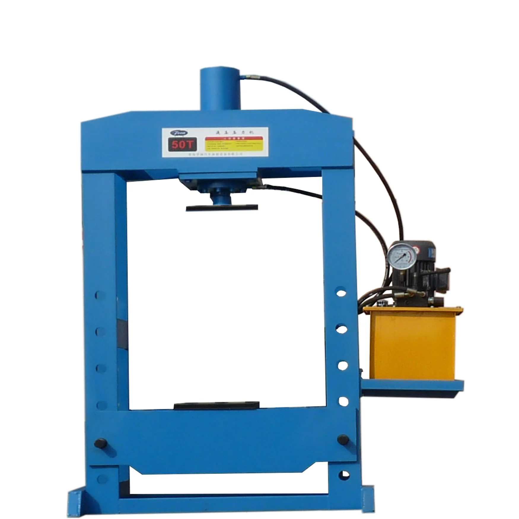 50T 70T Tricar Heavy Duty Electric Press Automotive Bearing Press Body Repair Maintenance 50T Electric Hydraulic Press Machine