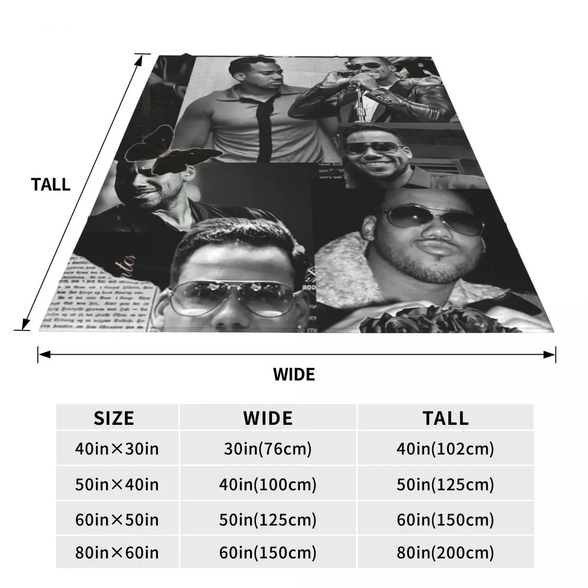 Latin Singer Romeo Santos Blankets Soft Warm Flannel Throw Blanket Bedding for Bed Travel Home Sofa