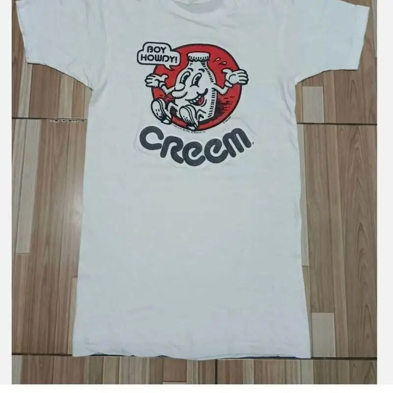 Reprint Vintage Creem 1970s Original R Crumb Magazine Boy Howdy Rock T shirt