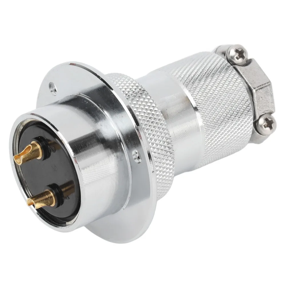 30mm Aviation Plug Waterproof 2 Pin/3 Pin/4 Pin/5 Pin Electrical Power Adapter Zinc Alloy Shell 25A/300V Aviation Connector