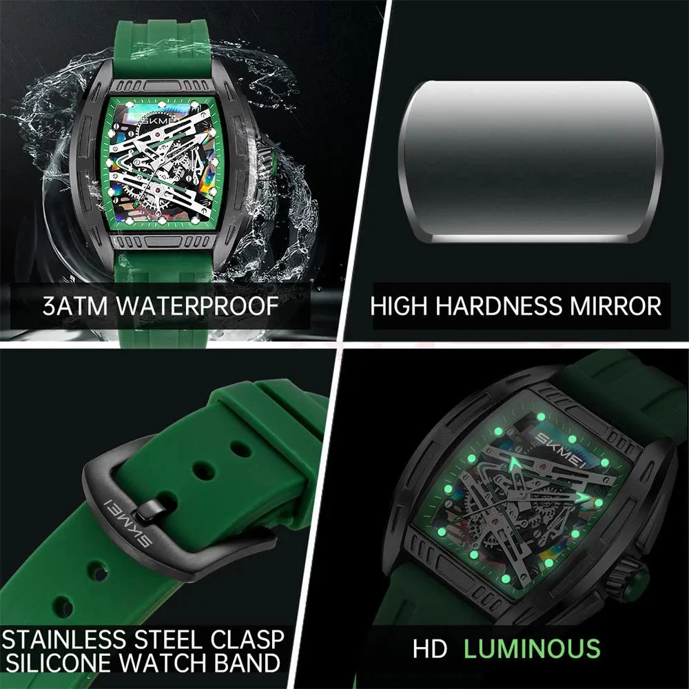 نفس العرض الفاخرة للماء الكوارتز الساعات الرياضية الطلب الكبير SKMEI 7068 MAN #6