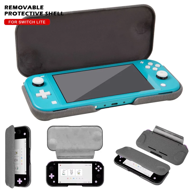 

Magnetic Flip Cover For Switch Lite Protective Case Detachable Shell 360° All-Around Protection for Nintend Switch Lite 3 Colors