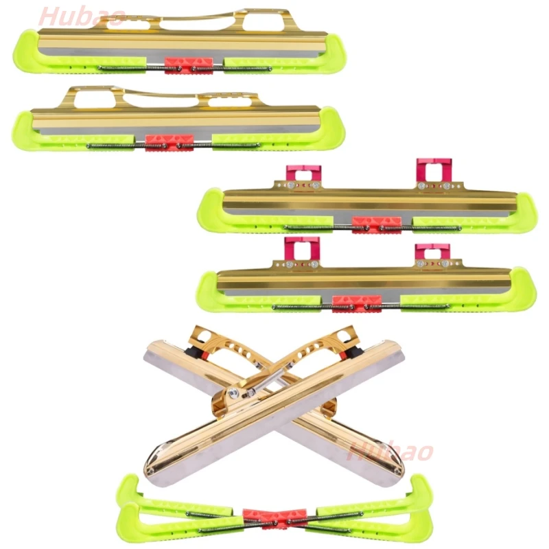 Funda de hoja de hielo de 355/380/410/430mm, patinaje de pista corta profesional, pista larga, hoja de hielo, deslocación, patinaje de velocidad