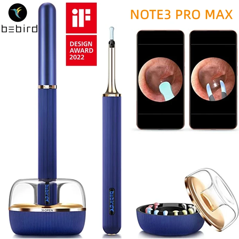 Bebird NOTE3 Pro Wireless Visual Ear Cleaner Stick Wax Picker 1000W Precision Endoscope Mini Camera Health Care Tweezer Otoscope