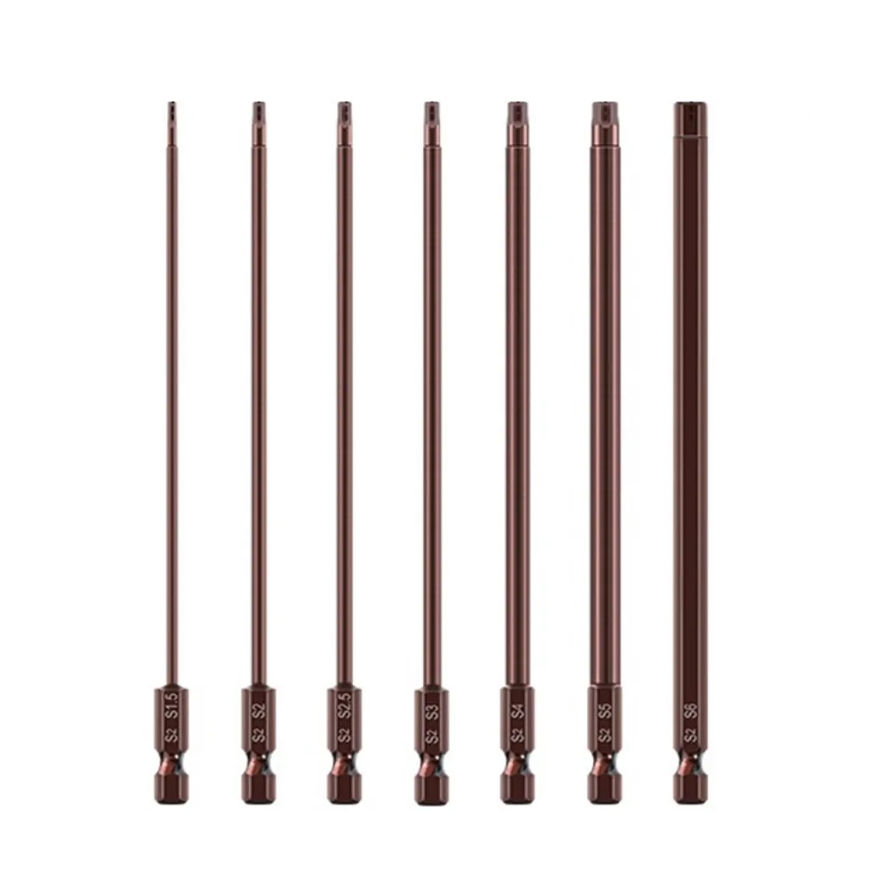 1pc 150mm Hex Schraubendreher-bits Legierung Stahl Magnetische Sechskant-schraubendreher-bits Schraubendreher Schlüssel Bohrer Bits Power Tool