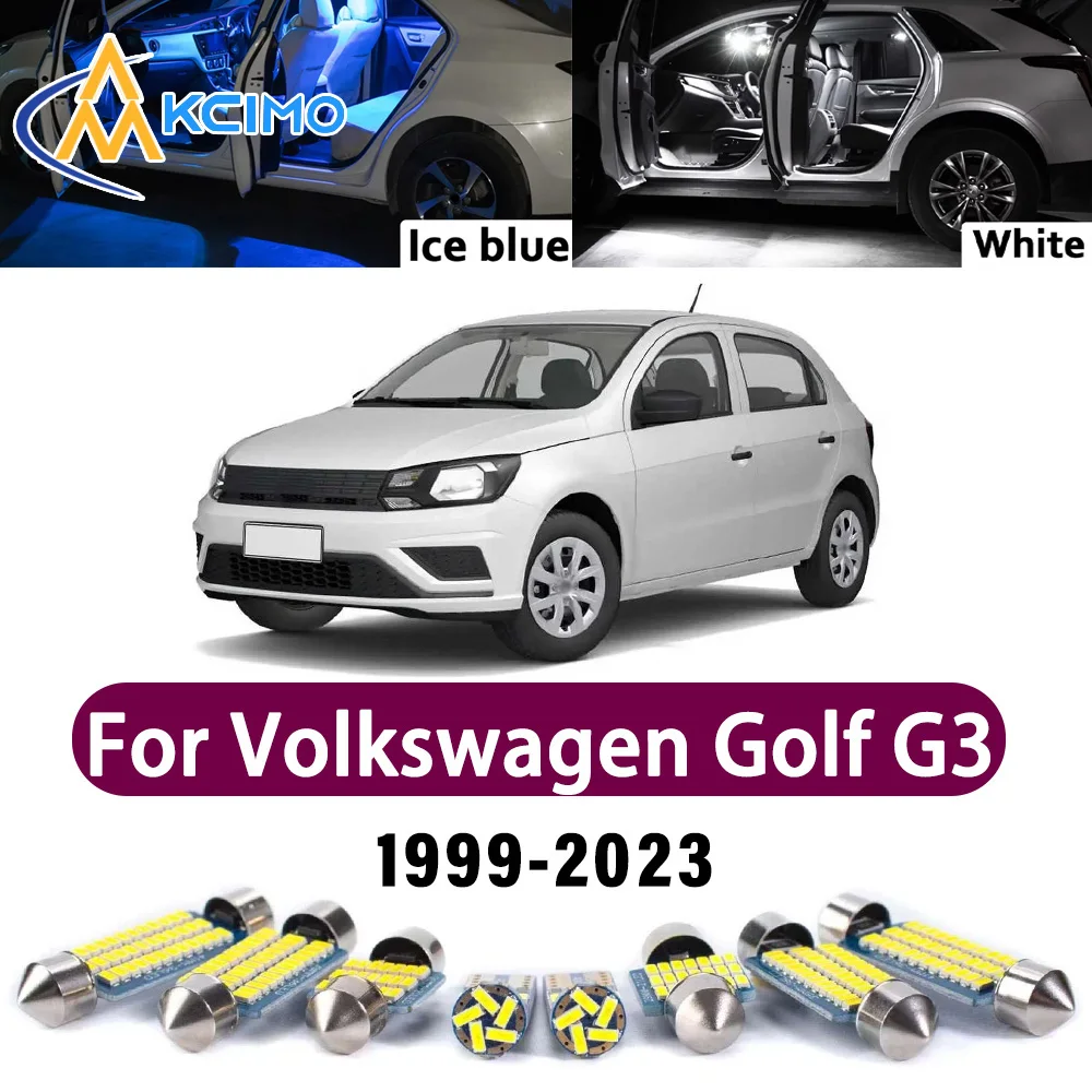 

Super Bright LED Interior Lamp Kit For Volkswagen Golf 1999-2023 Error Free Canbus Dome Trunk Reading Mirror Light Bulbs