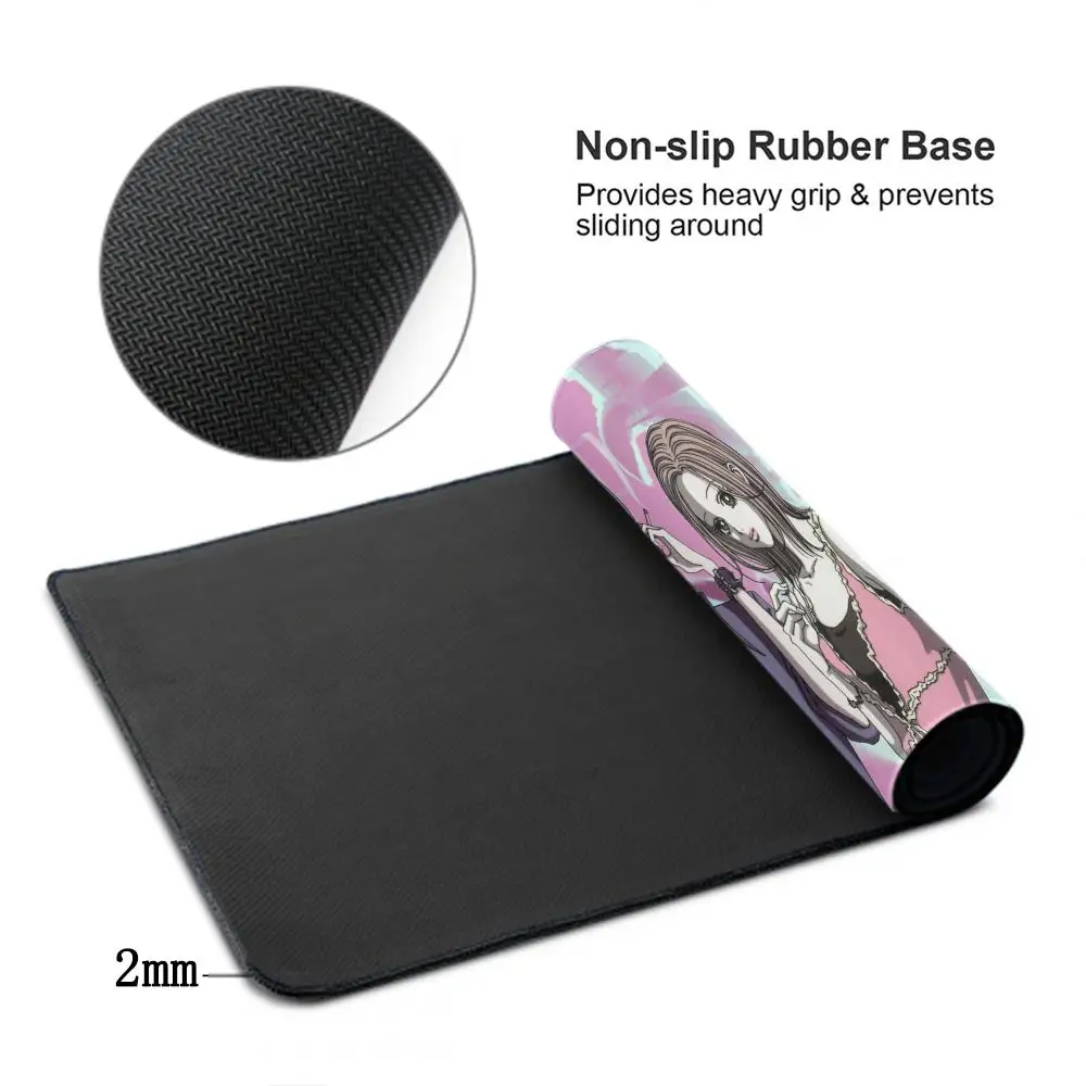 Nana Osaki Mouse Pad Desk Mat Keyboard Gaming Mats Pc Gamer Accessories Computer and Office Mousepad Xxl Deskmat Deskpad Playmat