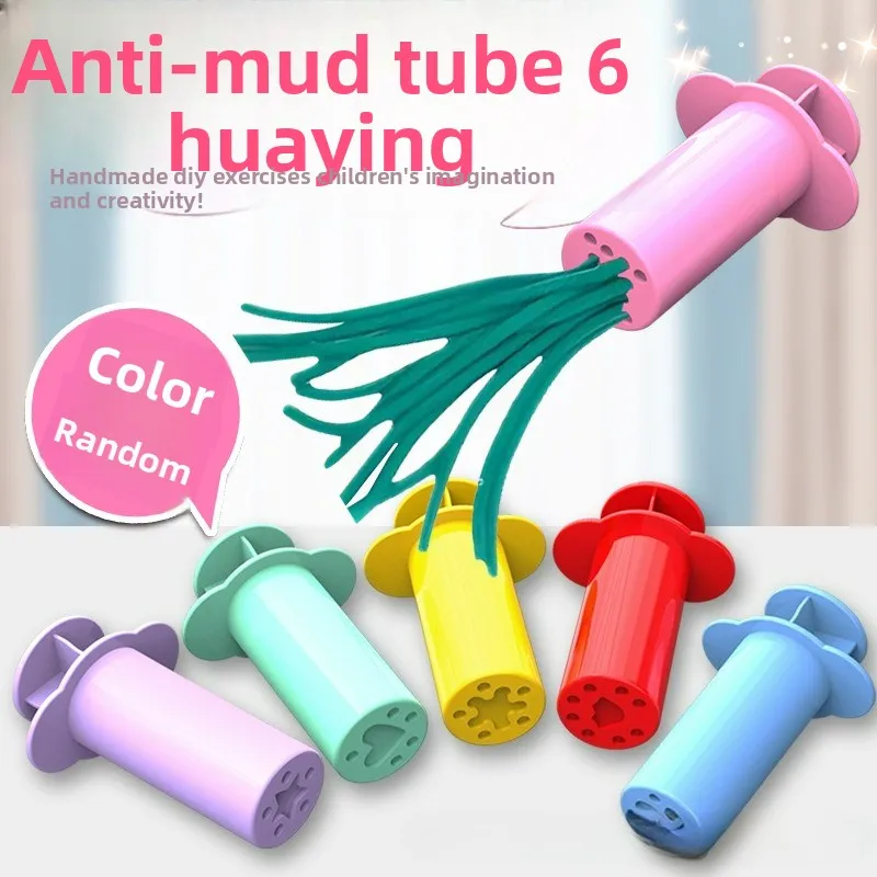 

6Pcs/set Color Dough Model Tool Toys Creative 3D Plasticine Tools Play Set Clay Moulds Deluxe Set Learning Education Kids Toys
