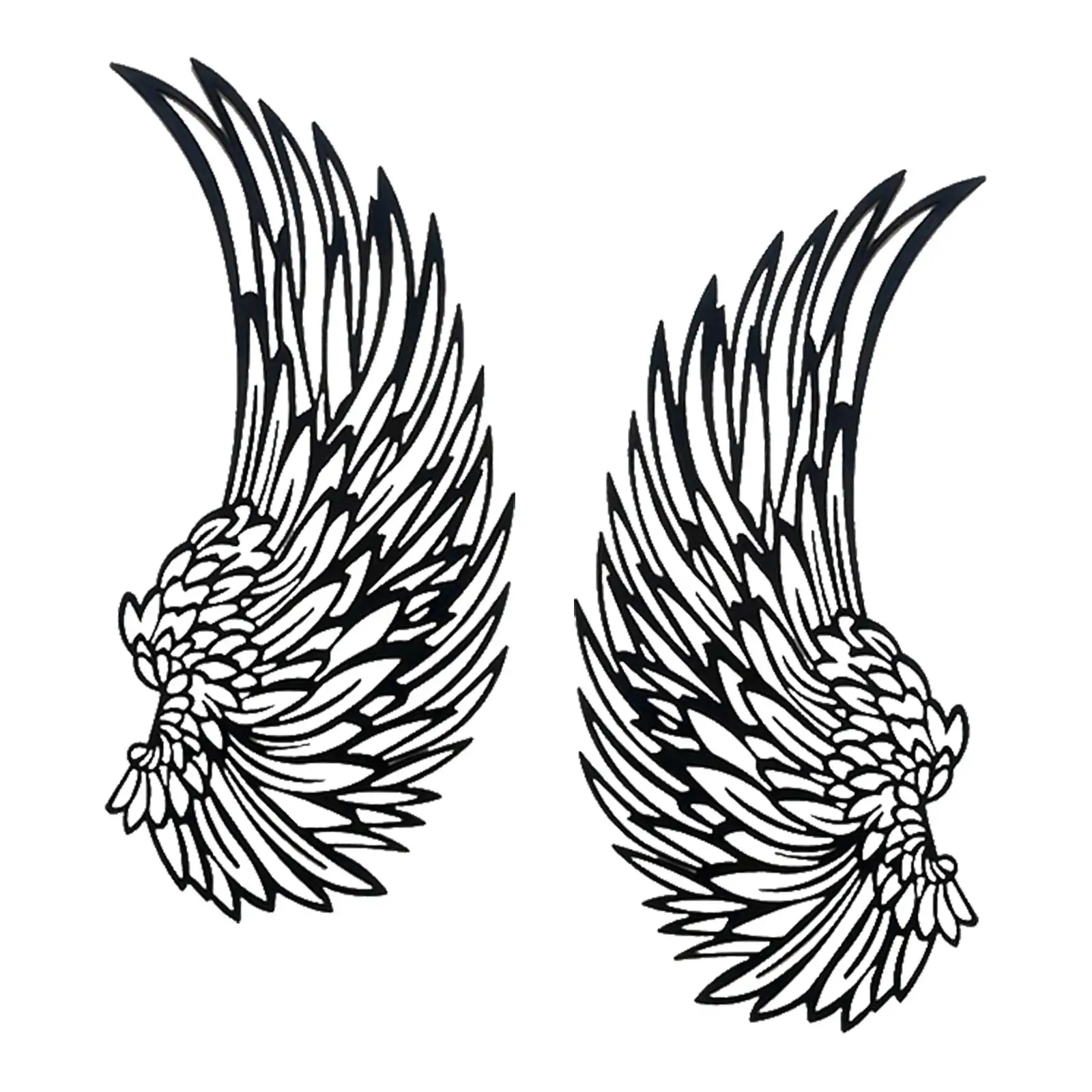 Angel Wing Wall Decoration Iron Wall Art Decor Balcony Dining Room Hotel Wall