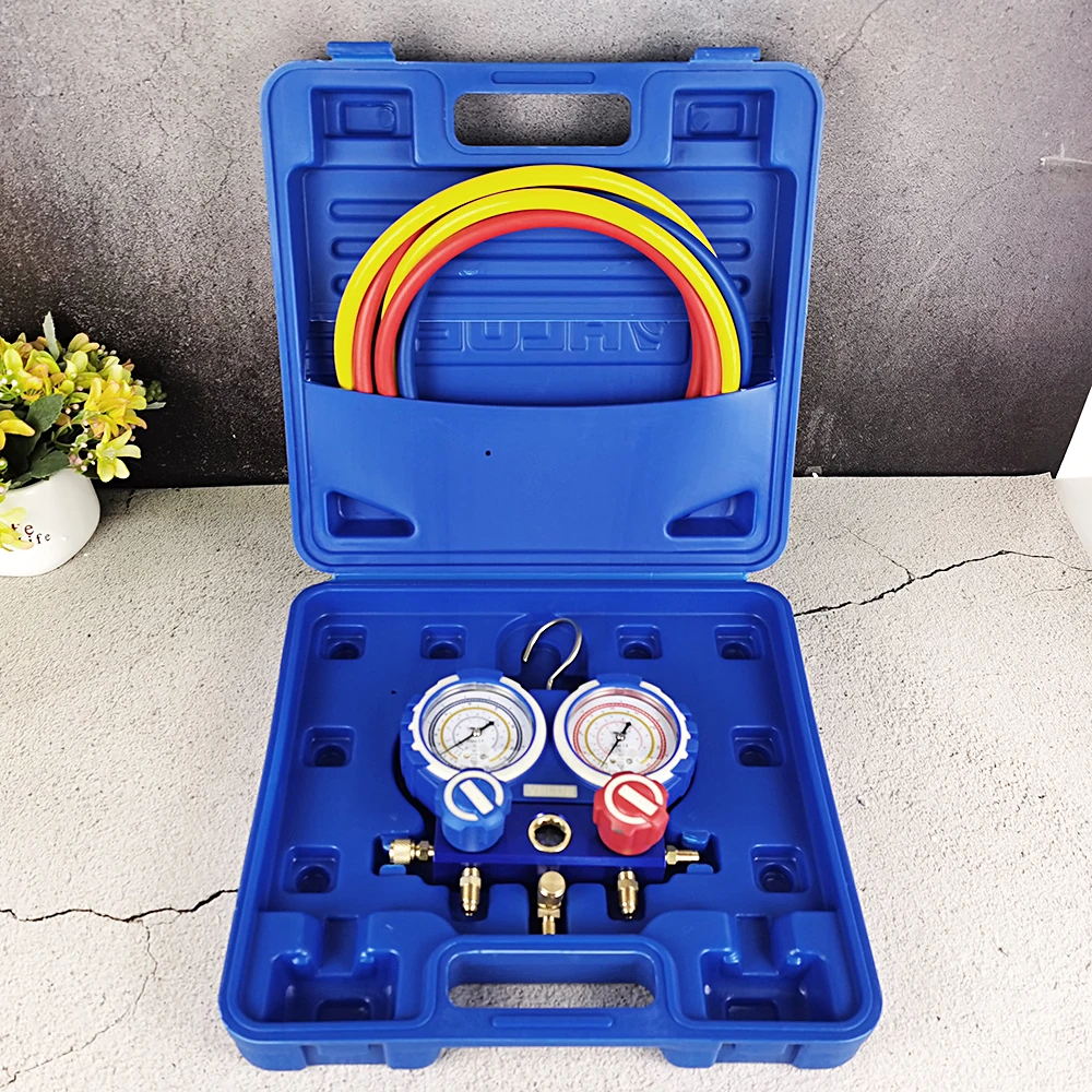 Air Conditioning Fluoride Meter Set Table Group Refrigerant 2-R22-B Refrigerant Refrigerant Pressure Gauge