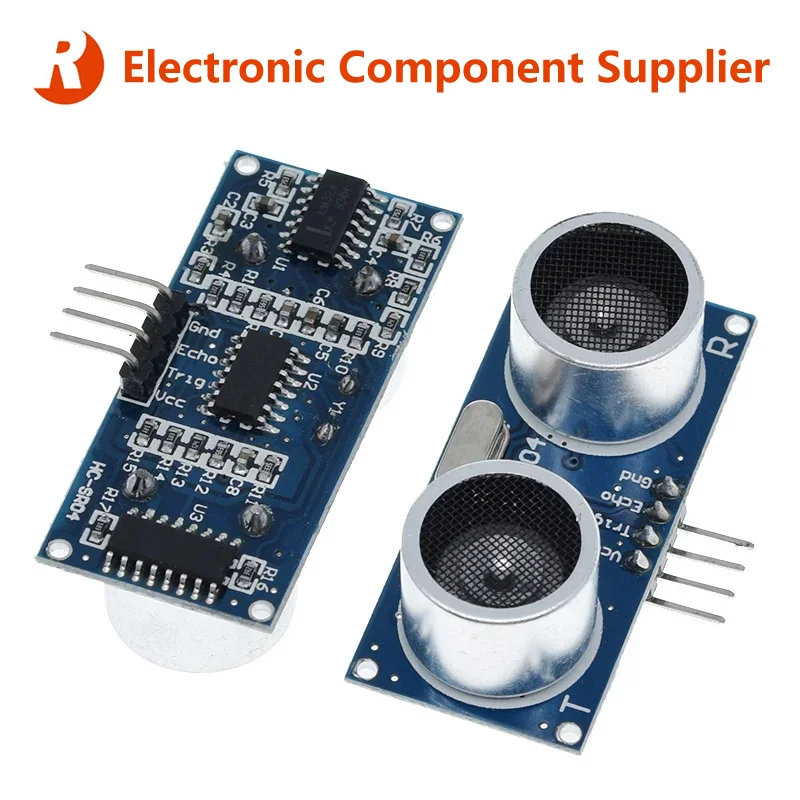 1Pc-10Pcs HC-SR04 Ultrasonic Module Distance Measuring Transducer Sensor Detector Ranging Module DC 5V HCSR04 Stenes for arduino