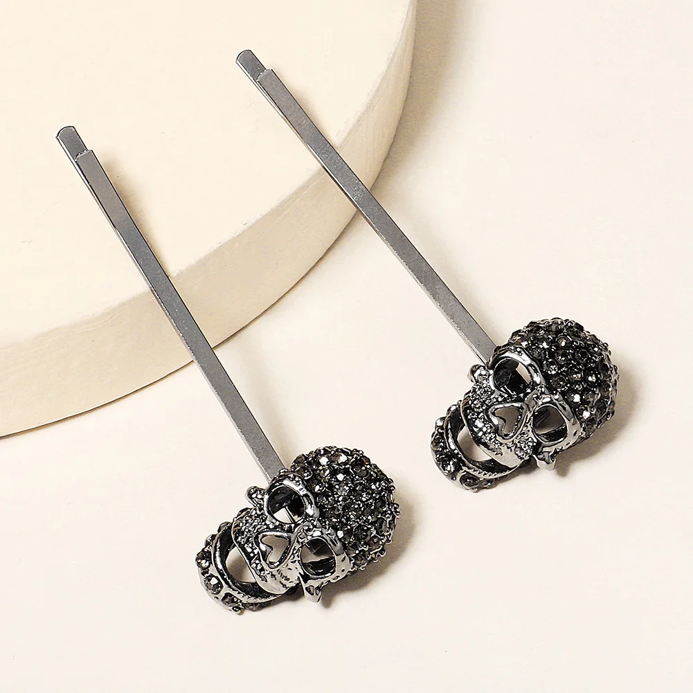 Halloween Spinne Haars pangen für Frauen Mädchen Pony Haarnadeln Strass Haars pangen Festival Prinzessin Haarschmuck Schmuck – Detail 10