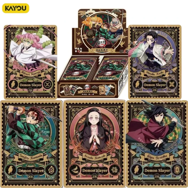 

KAYOU Official Genuine Demo Slayer: Kimetsu No Yaiba Dawn Series Card Anime Peripheral Collection Exquisite Card Birthday Gift