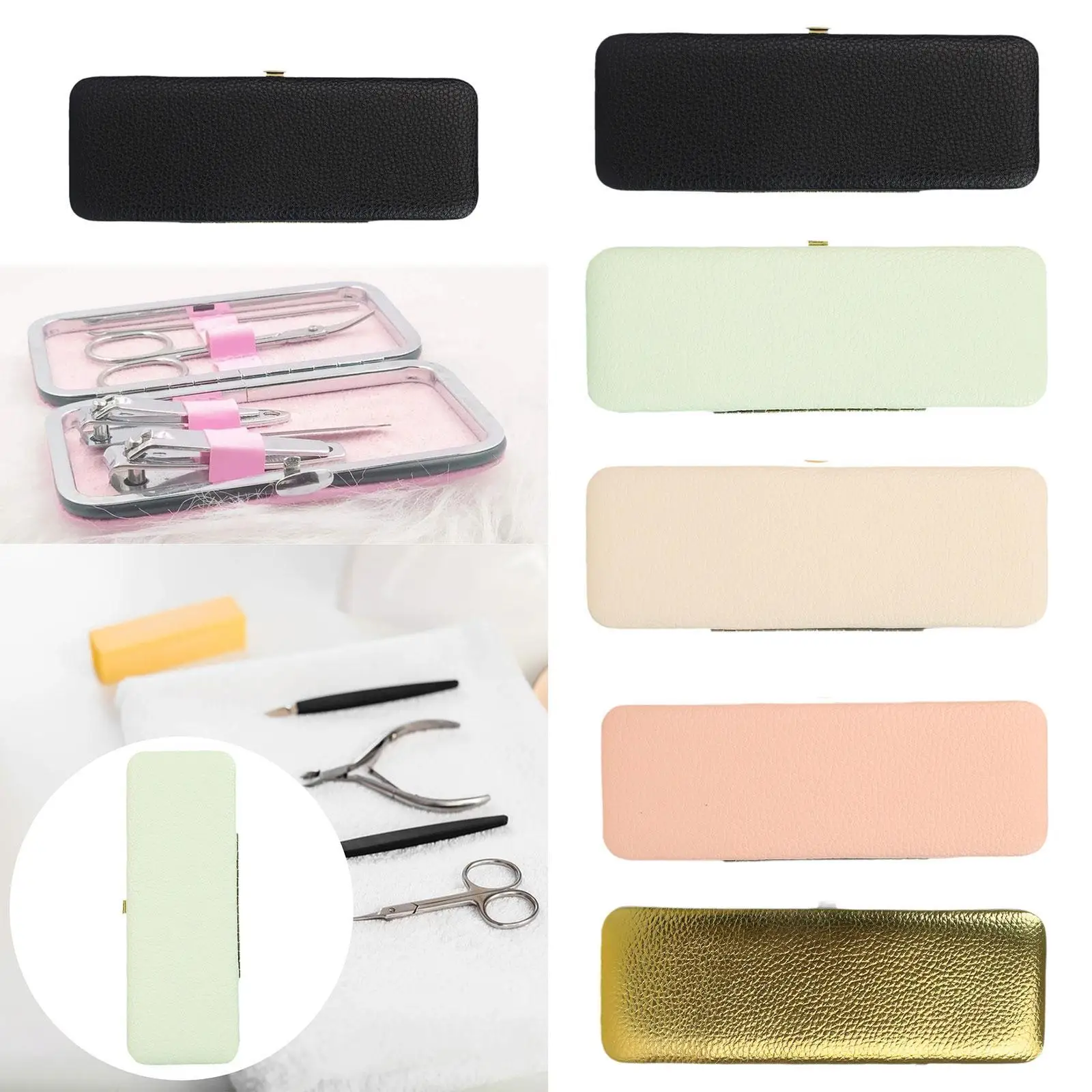 Boîte de rangement d'outils de cils, boîte de rangement de pincettes pour la famille, enseignement de la beauté, coiffeuse professionnelle et pour débutants, Salon