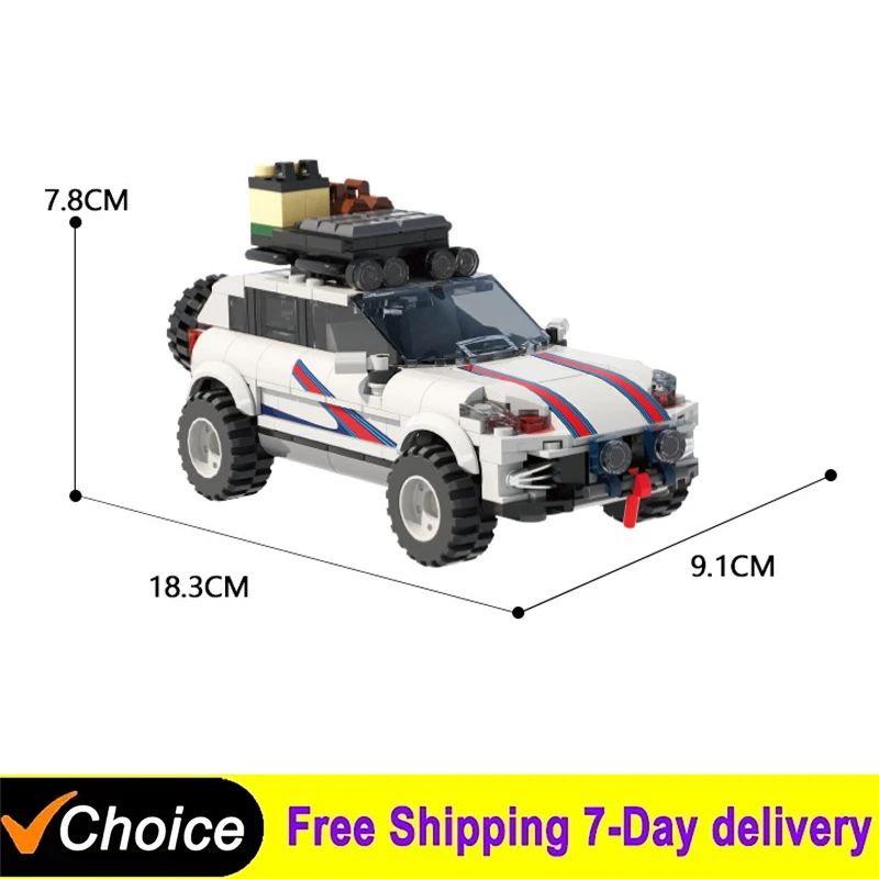 Technical 406PCS City Off-Road Vehicle Building Blocks Racing Car Model Bricks Collection Toys For Kids Educational Kids Gifts ﻿