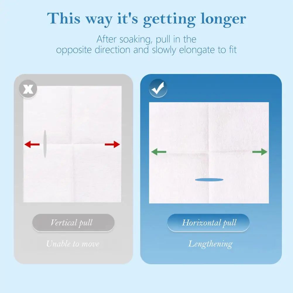 210/240Pcs 스킨 케어 신축성 있는 습식 압축 코튼 리무버 코튼 일회용 메이크업 피스 코스메틱 코튼 마스크 탄력성 I7W7