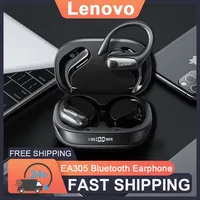 New Lenovo EA305 Earphones Wireless Bluetooth 5.4 Ear Hook Headphones Noise Reduction Game Music Headset HD Call Sports Earbuds