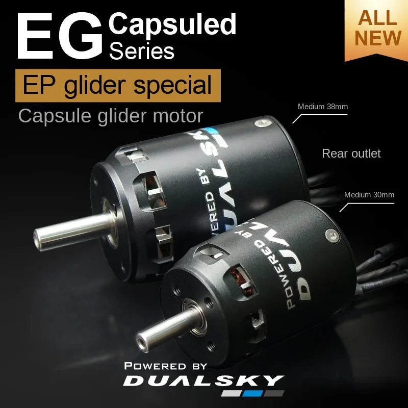 DUALSKY Brushless motor XM3040EG 3040EG 3040 Glider Motor Aeromodel Motor F5j P5b rear wire outlet