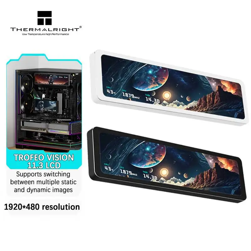 Thermalright TROFEO VISION 11.3 LCD 11.3-inch Magnetic USB HD Secondary Screen Multi-Scene Application Flexible Matching TYPE-C