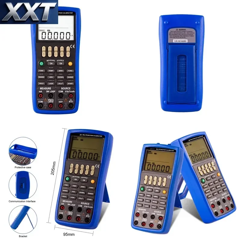 XXT Multifunction Process Calibrator RTD Signal Source Temperature Measuring & Output Calibration Instrument