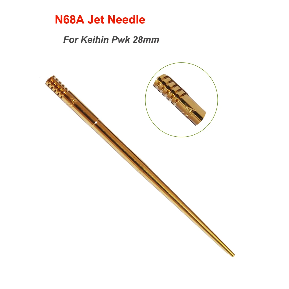 N68A Jet Needle For Keihin PWK28 Pwk 28mm Carburetor Motorcycle Modified Carb Main Oil Needle Carburateur Aiguille Gicleur