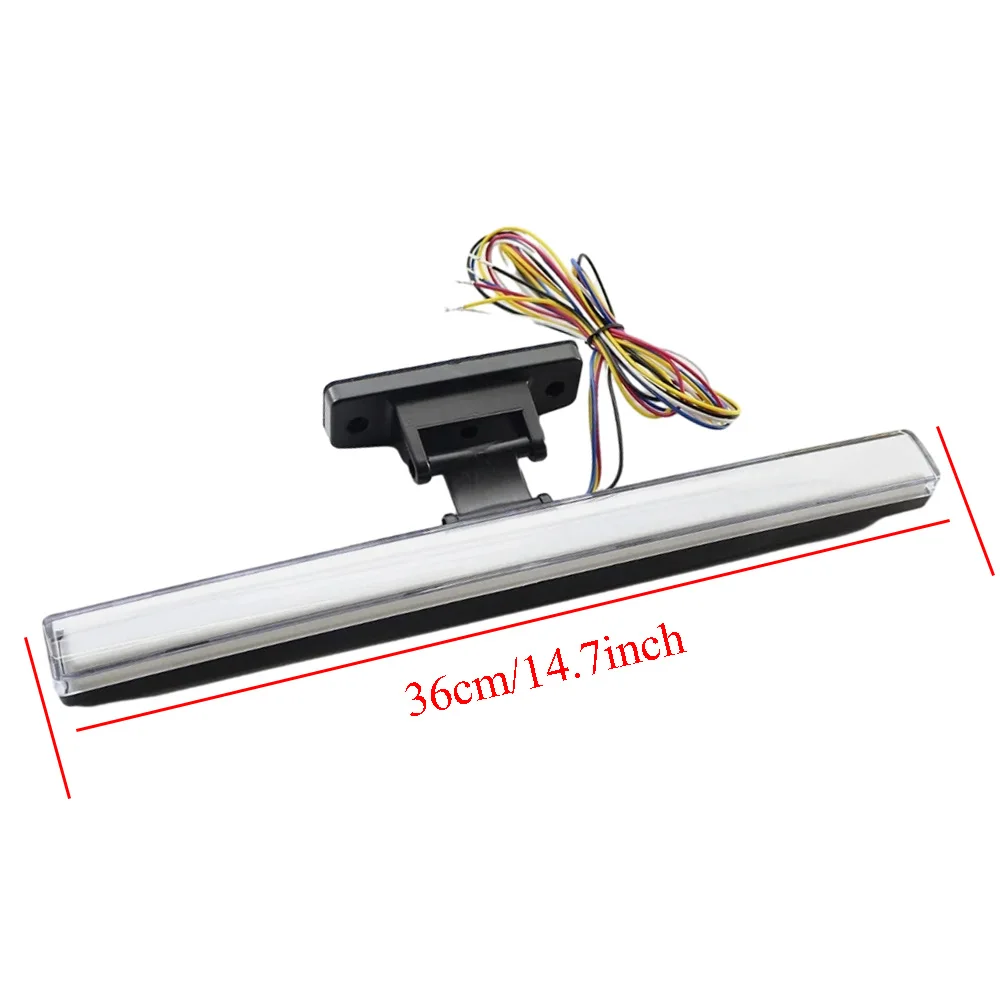 12V Universal Car Third Brake High Mounted 3rd Brake Light Lamp 2W Indicator Lamp Rear Taillight LED High Additional Stop Lights