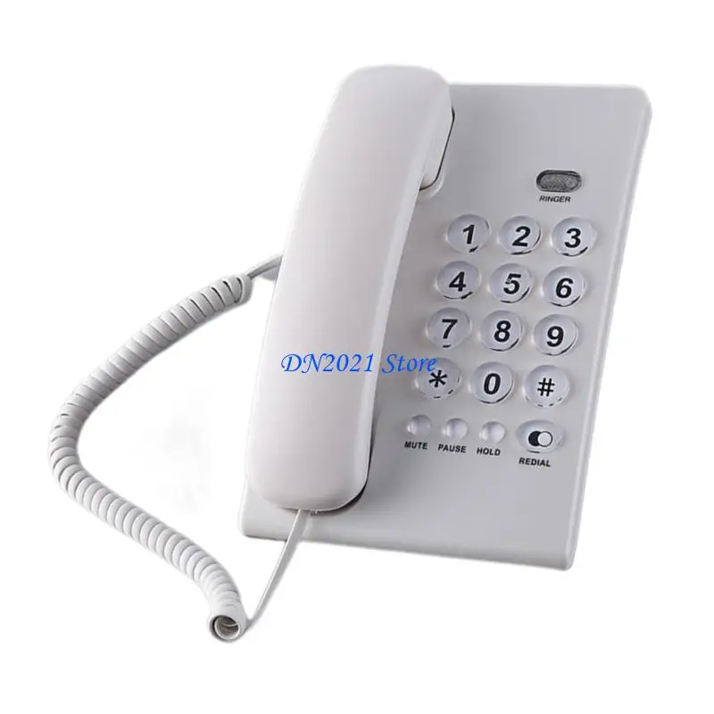 F3KE Corded Phones Landline Home Phone Landline Phones Big Button Landline Telephone
