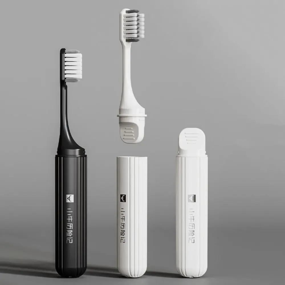 

3Pcs Foldable Orthodontic Toothbrush Head Flat Inter-Dental Soft-bristled Single Brush Deep Cleaning Gingival Sensitivity