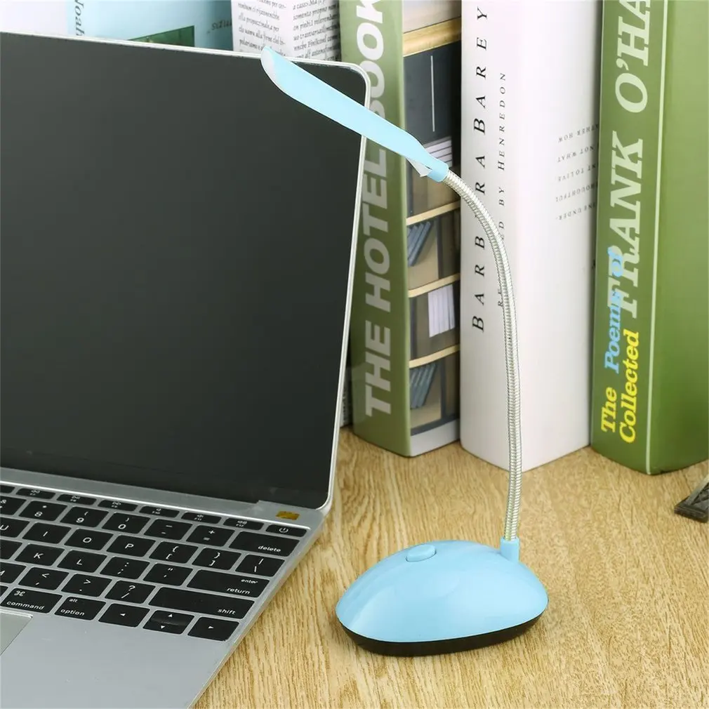 LED Mini Night Light Book Lights AAA alimentato a batteria flessibile protezione degli occhi camera da letto lampada notturna lettura illuminazione di emergenza Decor