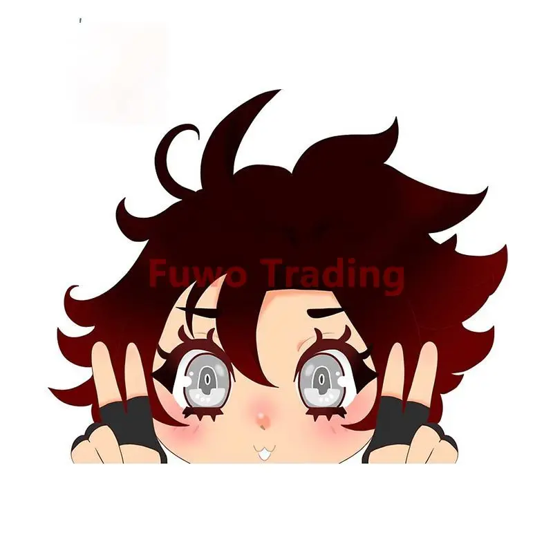 

Fuwo Trading Car Sticke RWBY Ruby Peeker Cartoon Simple Sunscreen Waterproof Scratch-Proof Decals PVC Boutique Best Selling