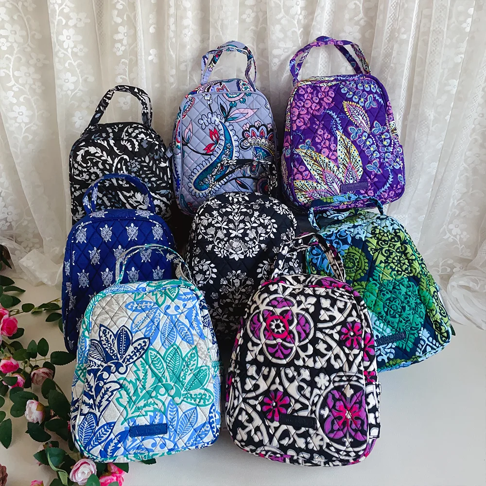 VB new color floral lunch bag with waterproof travel picnic bag and handbag inside