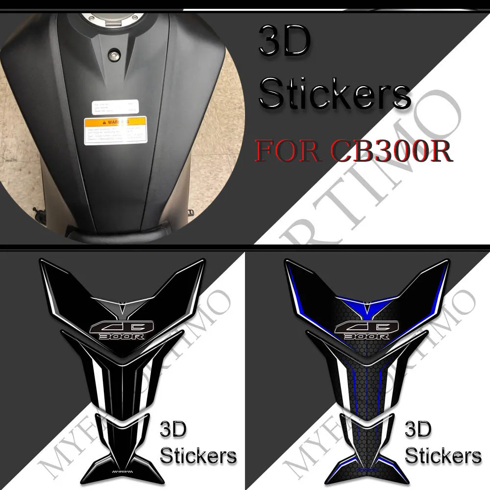 Motorcycle Anti-scratch Grips Tank Pad Stickers Side Gas Fuel Oil Kit Knee Stickers Protector For Honda CB300R CB 300R 2018-2022