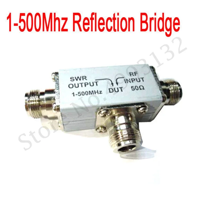 

1-500MHz reflection Bridge Standing VSWR Wave/SWR /RF/ Directional sensor for Antenna RF network measurement debugging