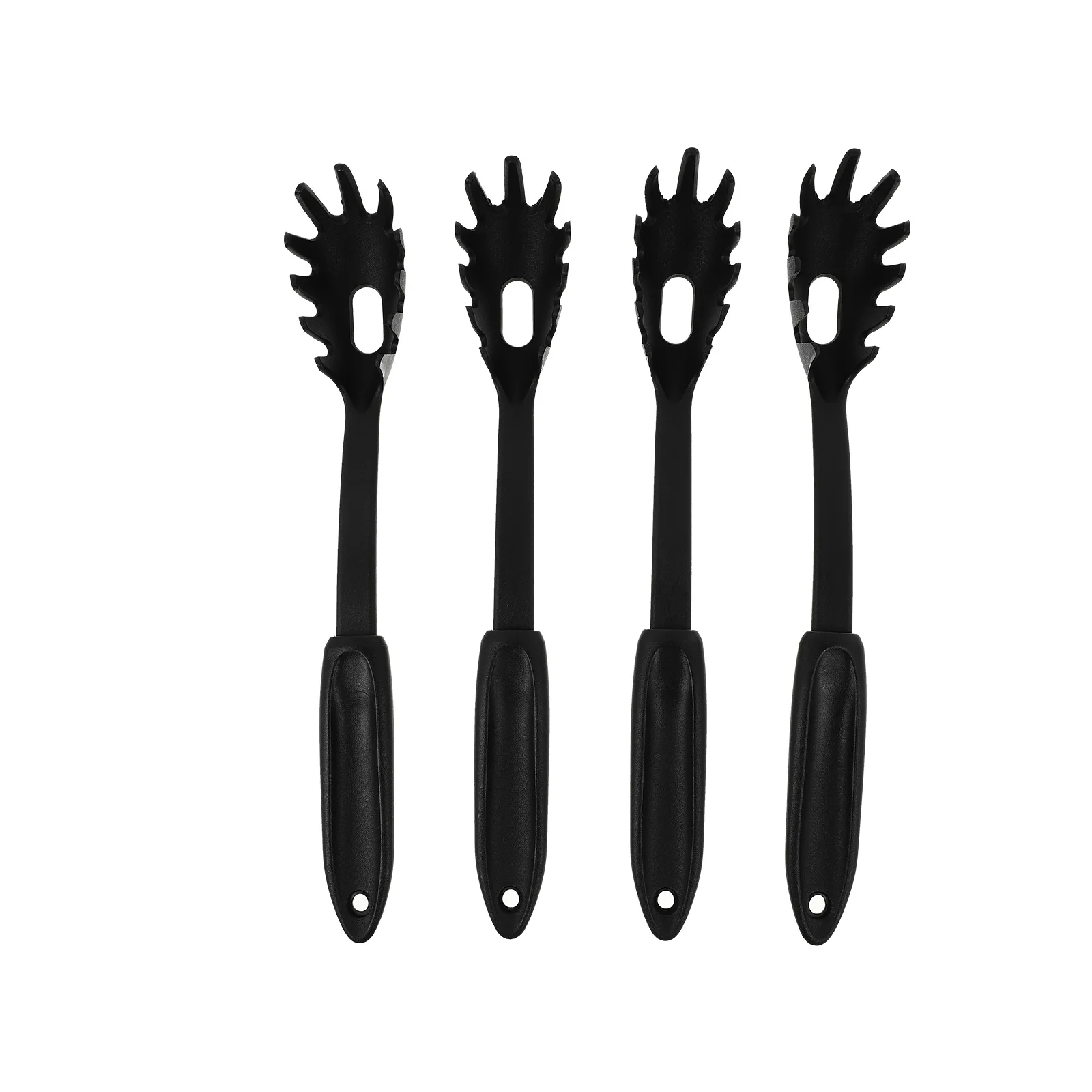 

4 Pcs Nylon Noodle Spoon Food Grade High Temp Resistant Kitchen Gadgets Pasta Ladle Spaghetti Server Portable