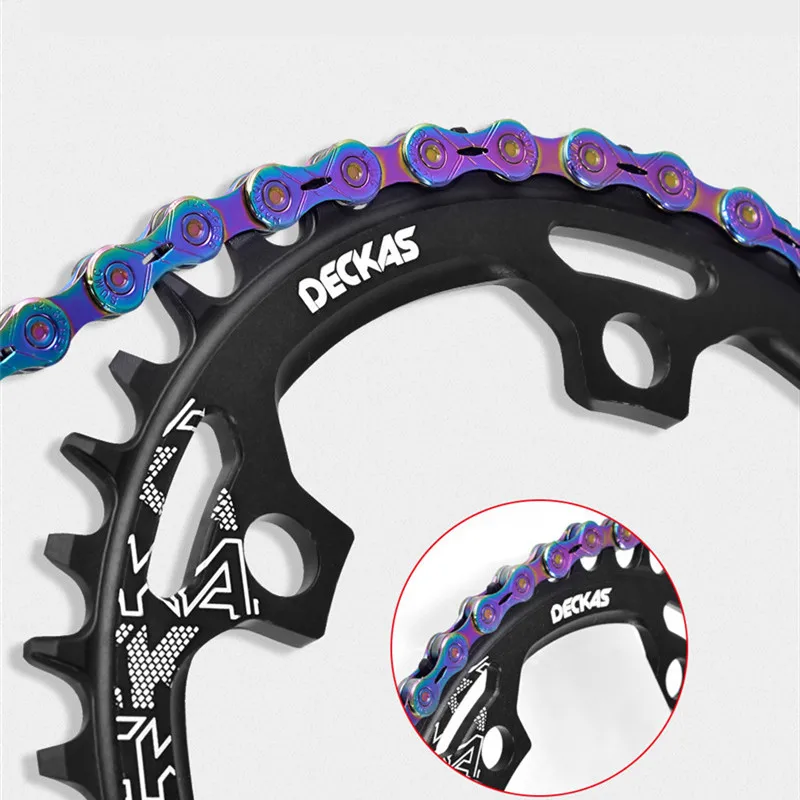 Aluminum Alloy Disc 36T/38T/40T/42T/44T/46T/48T/50T MTB Road Bike Chain Wheel 110BCD Bicycle Tooth Tray Chainwheel