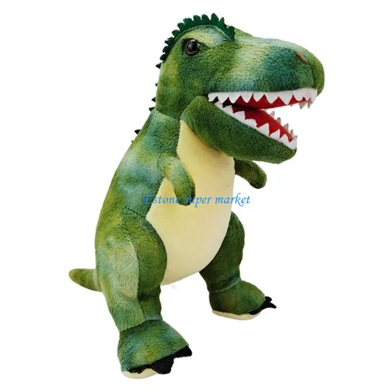 

090B Lovely Dinosaur Hand Puppet Stuffed Animals Toy For Children Roleplaying Game