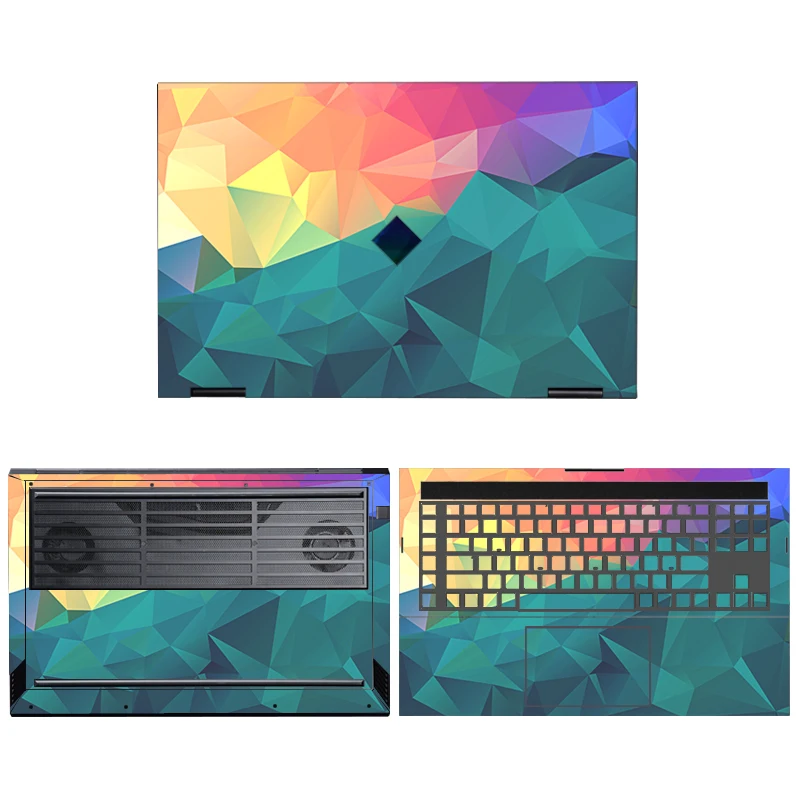 Imagem -05 - Adesivos de Computador para hp Omen 14-fb0061tx 16-wf0190tx 17-ck0059tx Laptop Skin para hp Omen 16-wf0032tx 16-xf0010ax Filme