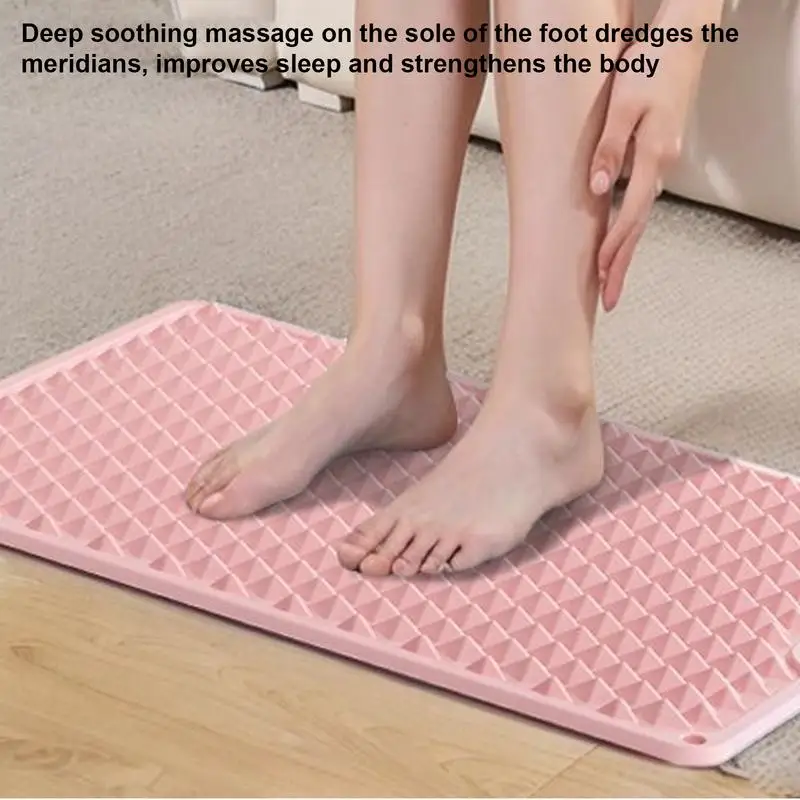 

Foot Massage Mat Acupressure Mat Foot Reflexology Fitness Walking Toe Plate Massage Pad Pressure Point Mat Yoga Mat Antislip Mat