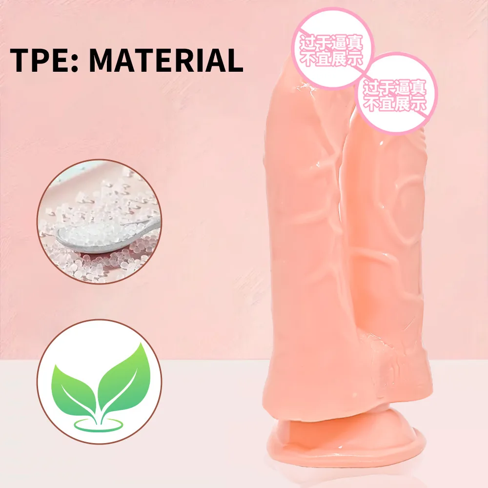 واقعية مزدوجة نهاية دسار لعبة الجنس للنساء أو الأزواج المزدوج الوجهين رئيس اختراق دونغ جهاز مع محاكاة مصاصة القضيب #4