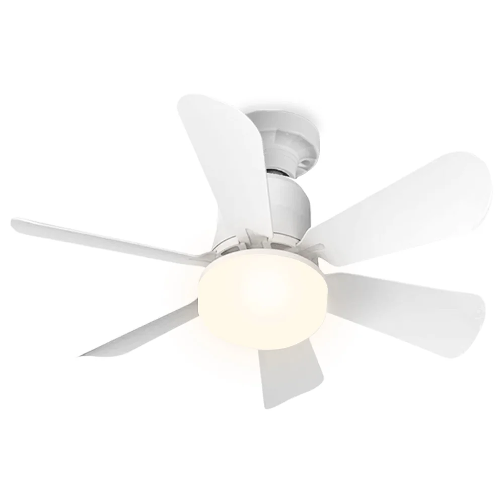 

Silent Ceiling Fan with LED Light Remote Control Small Ceiling Fan with Lights Remote Control for Bedroom Kitchen Living Room