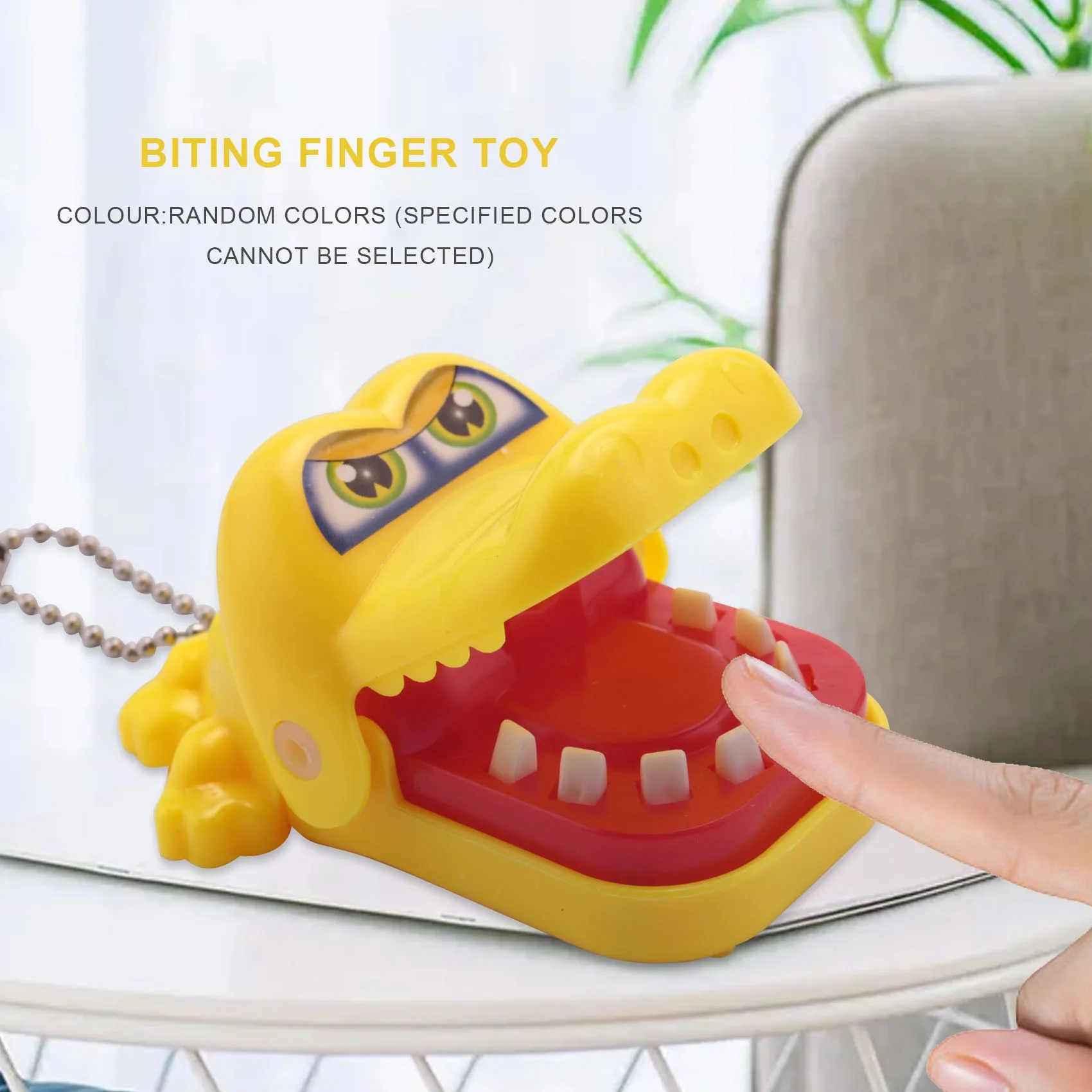 CYGJ-Kleine Bar Krokodil Zahnarzt Kinder Diese Trick King-Size Bites Familienspiele Gag für Kinder