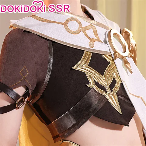Костюм Traveler Aether Genshin Impact DokiDoki-SSR для мужчин из полиэстера