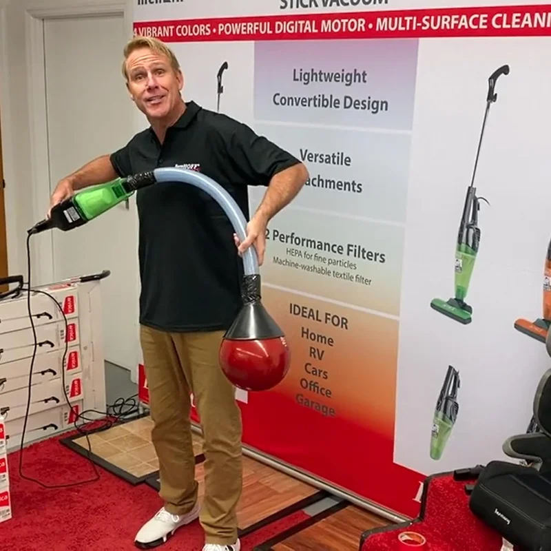 Berghoff Merlin All-in-ONE Corded Vacuum Cleaner with Tools Green