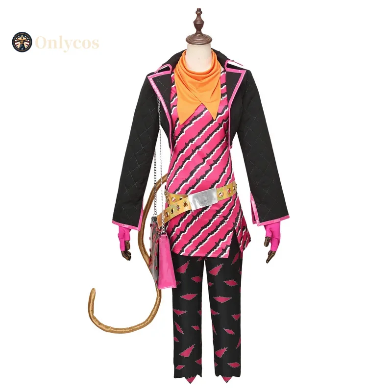 ชุดคอสเพลย์ Monster Cos High Toralei Stripe ชุดคอสเพลย์ครบชุด พร้อมอุปกรณ์เสริมสำหรับผู้หญิง สำหรับงานปาร์ตี้ฮาโลวีน งานคาร์นิวัล Onlycos