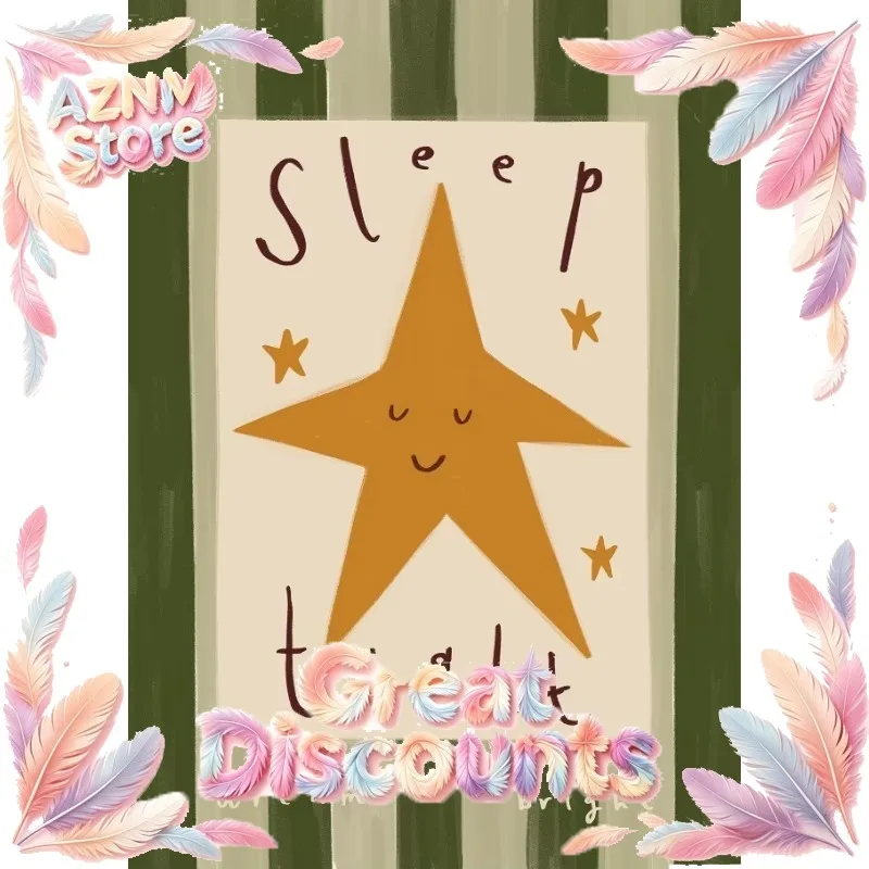 2026 Sonne Mond Planet Cartoon Niedliche Bohemian Illustration Poster Leinwanddruck Wandkunst Bild für Kinderzimmer Heimdekoration