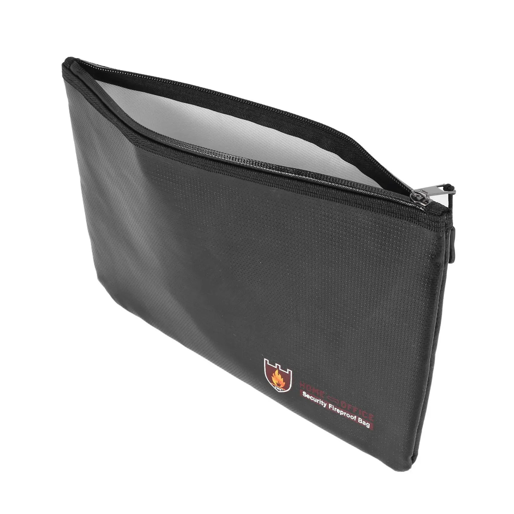 Exquisite-2X Borse per documenti ignifughe, Borsa impermeabile e ignifuga con cerniera ignifuga per iPad, denaro, gioielli, passaporto